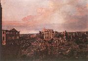 Bernardo Bellotto Ruines de la Pirnaische Vorstadt a Dresde Germany oil painting artist